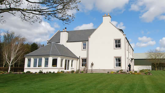 timber framed extension