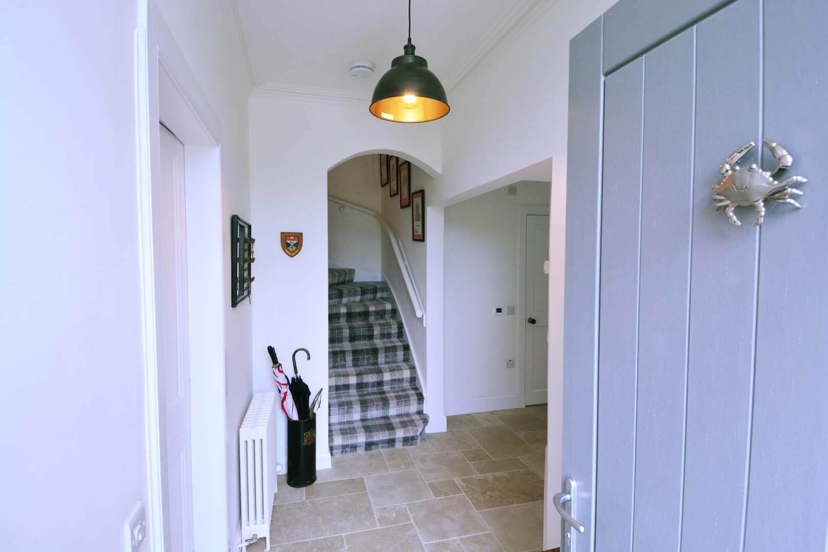 Refurb and Extension Traditional Cottage Front door looking into Reception Refurb and Extension Traditional Cottage Front door looking into Reception